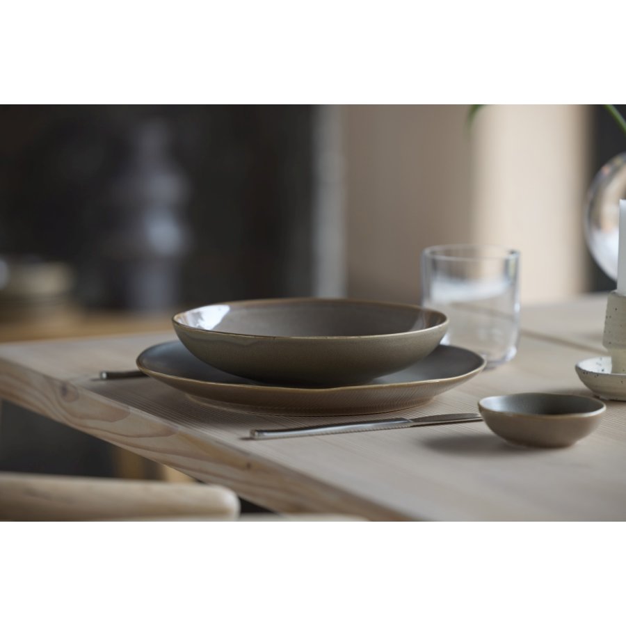 Villa Collection Shoku Tallerken 27 cm, Warm Brown