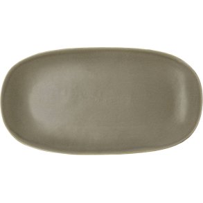 Villa Collection Shoku Servierplatte 34x18 cm, Warm Brown