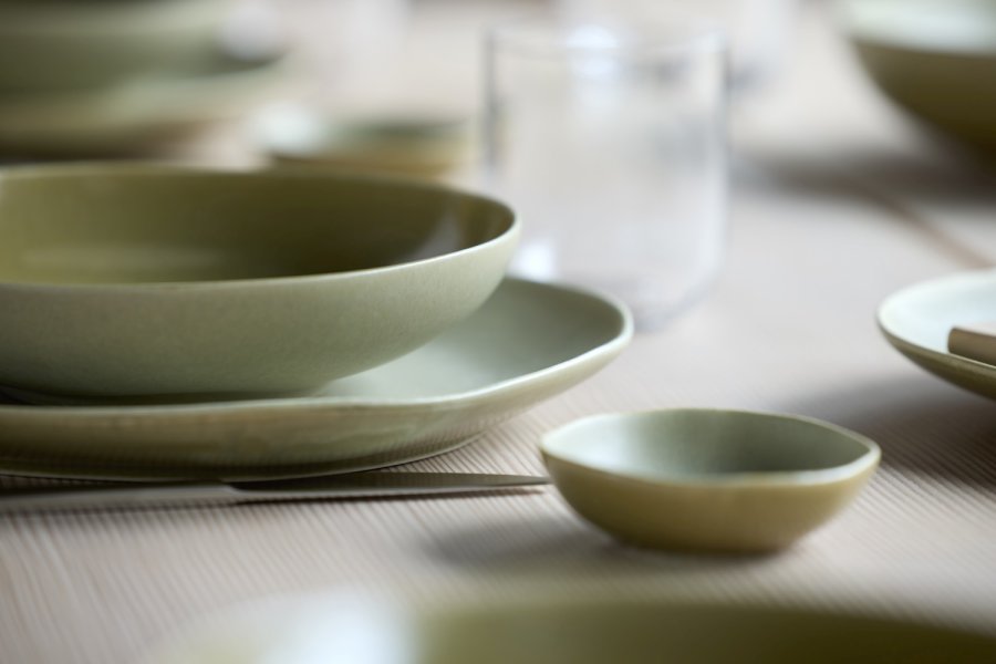 Villa Collection Shoku Tallerken 20 cm, Pure Green