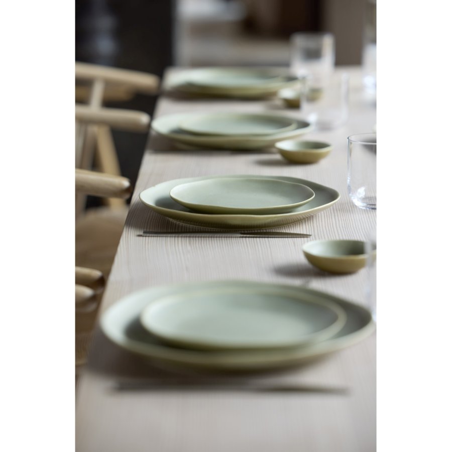 Villa Collection Shoku Tallerken 27 cm, Pure Green