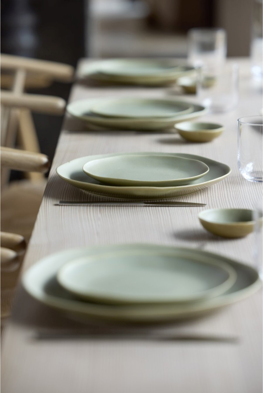Villa Collection Shoku Tallerken 27 cm, Pure Green