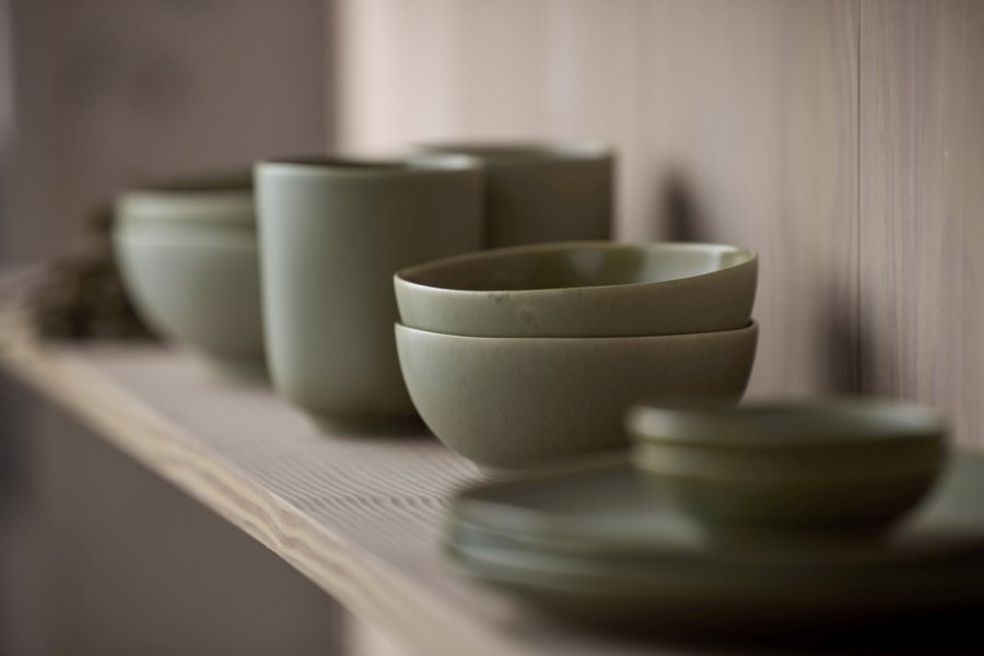 Villa Collection Shoku Tallerken 27 cm, Pure Green
