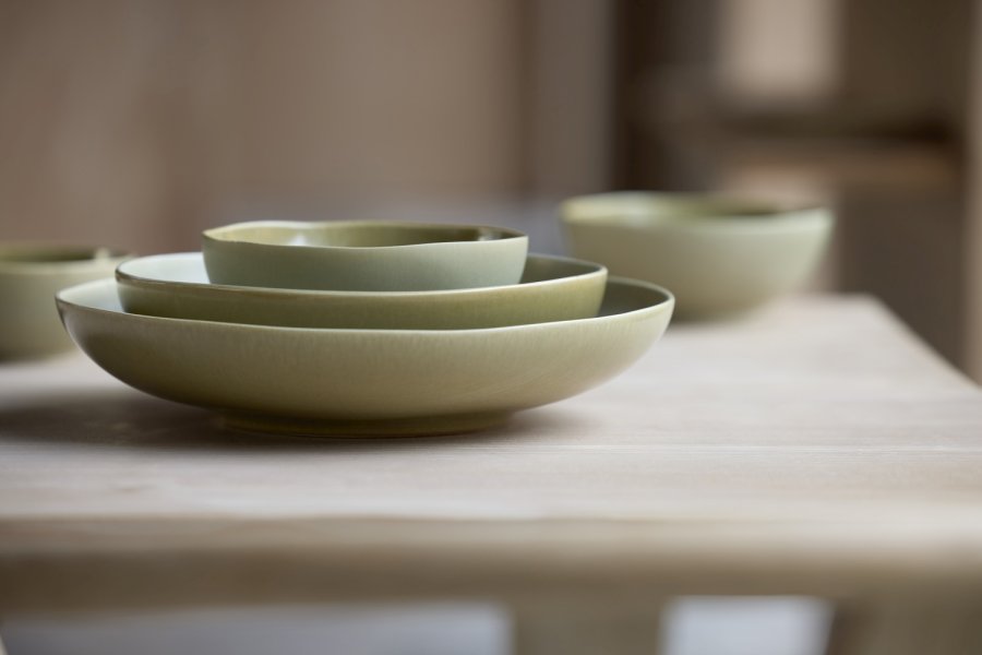 Villa Collection Shoku Salatskl 28 cm, Pure Green