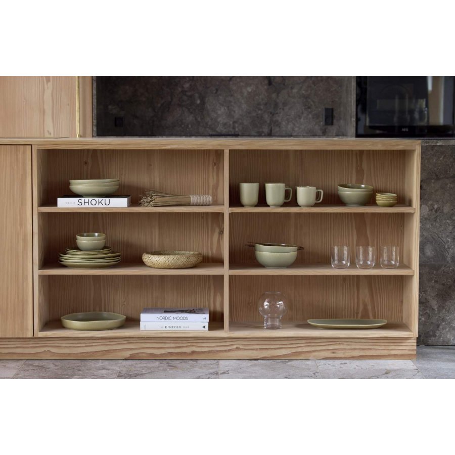 Villa Collection Shoku Serveringsfad 34x18 cm, Pure Green