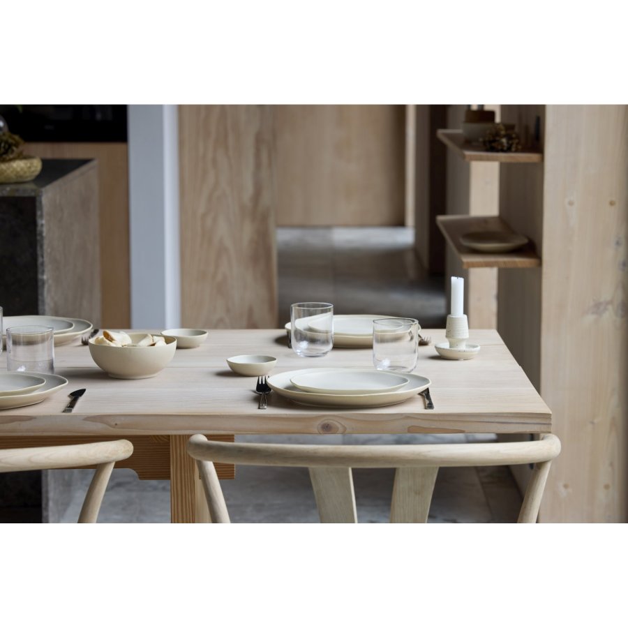 Villa Collection Shoku Tallerken 27 cm, Soft Beige