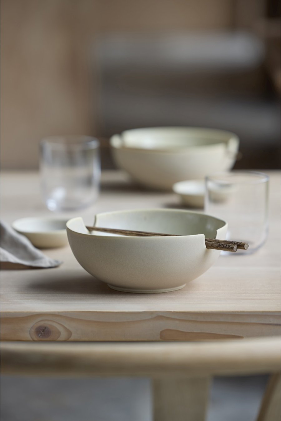 Villa Collection Shoku Ramenskl 18,5 cm, Soft Beige