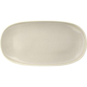 Villa Collection Shoku Servierplatte 34x18 cm, Soft Beige