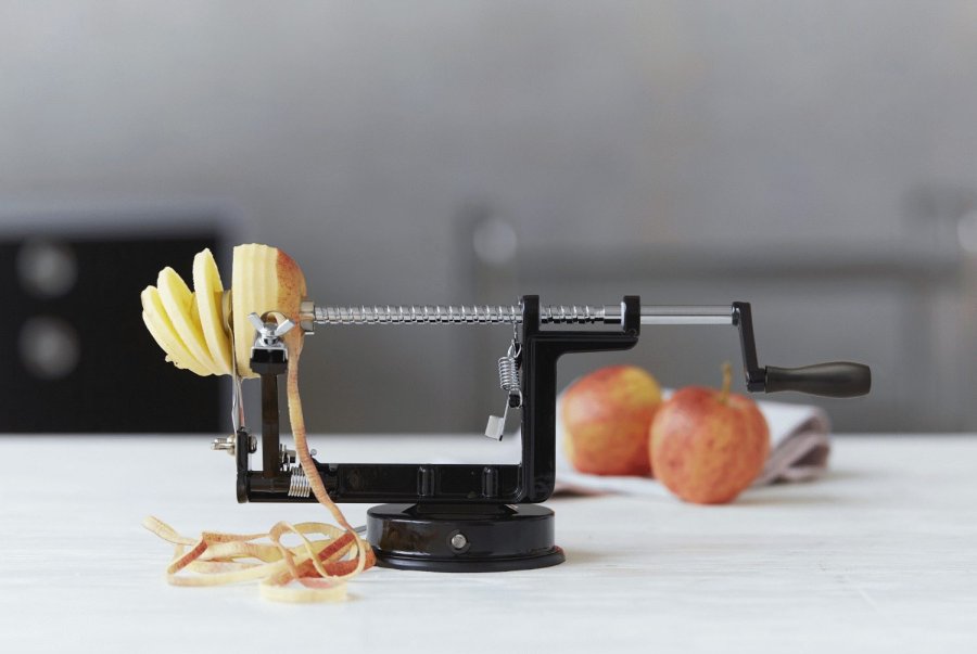 Funktion Apfelschler, Schwarz