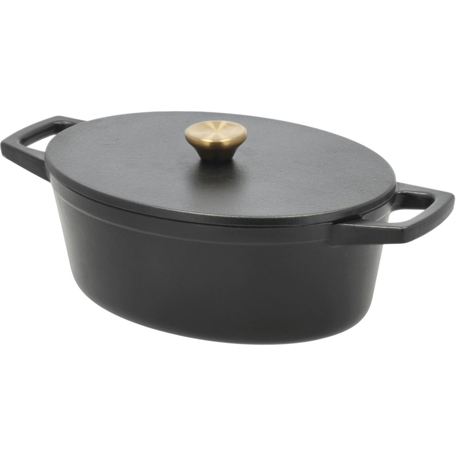 HOLM Oval Gusseisenpfanne 3,8 L