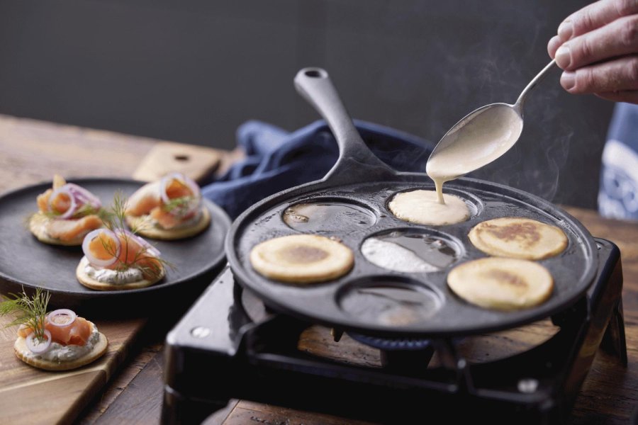 HOLM Pfannen mit Pfannkuchen 23,5 cm