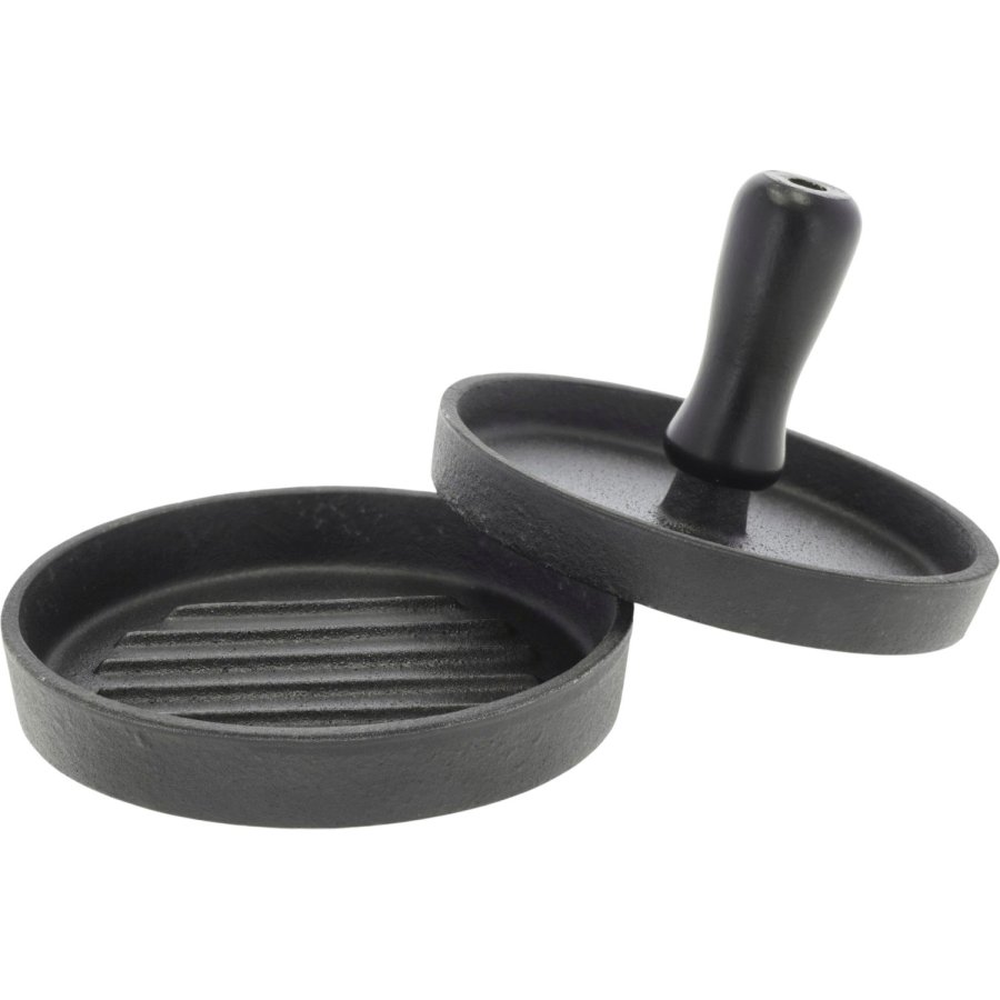 HOLM Burgerpressen 12 cm, Schwarz