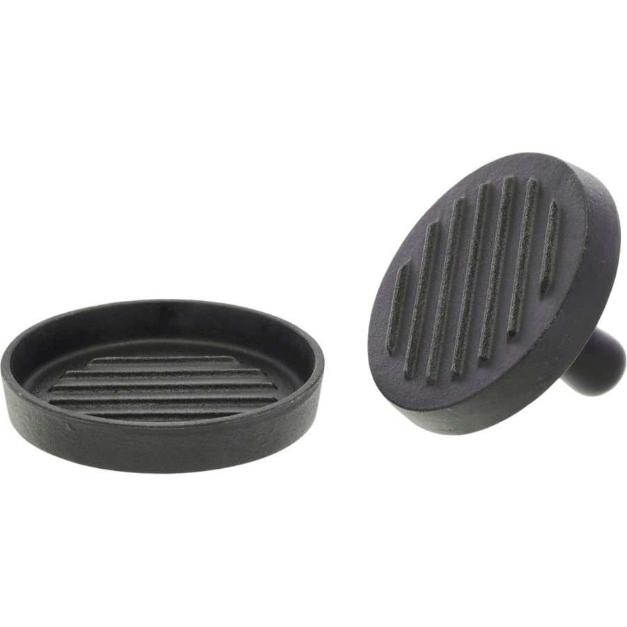 HOLM Burgerpressen 12 cm, Schwarz
