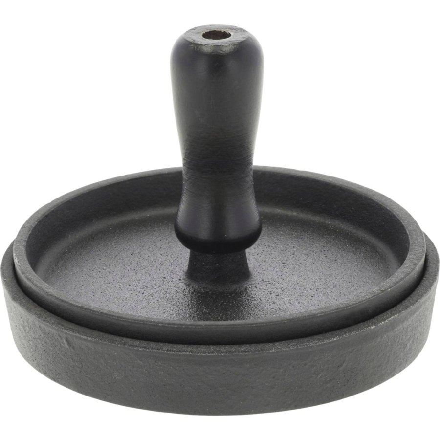HOLM Burgerpressen 12 cm, Schwarz