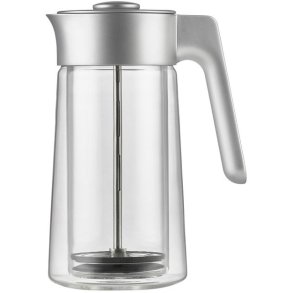 Jacob Jensen CC Stempelkanne 0,8 L, Silber