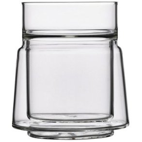 Jacob Jensen Doppelwandiges Glas 21 cl, Klar