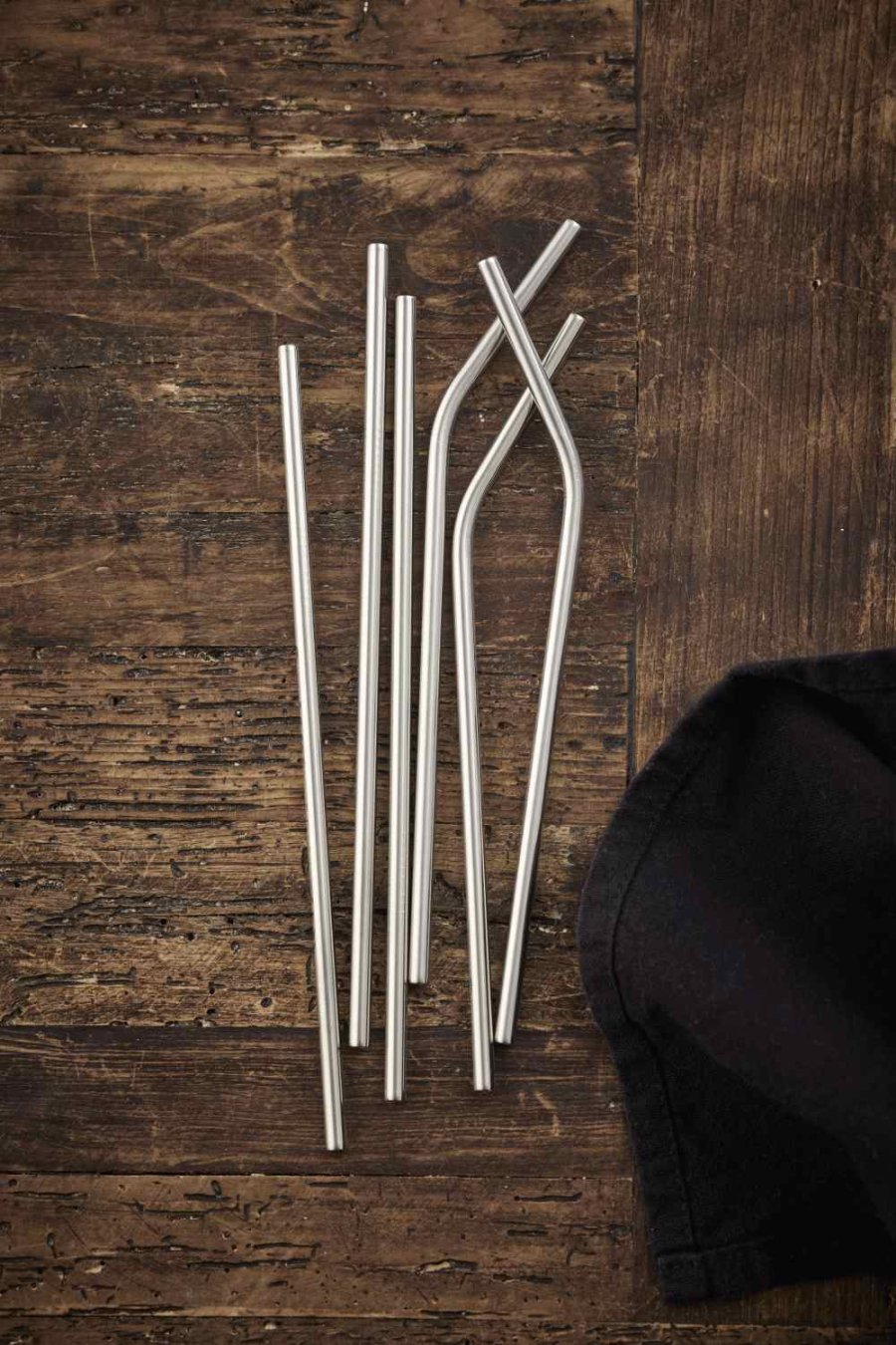 Funktion Stroh 6er Set 21 cm, Edelstahl