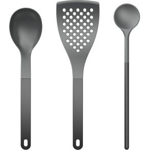 Rosti Optima Kchenutensilien-Set 1 3er Set, Schwarz