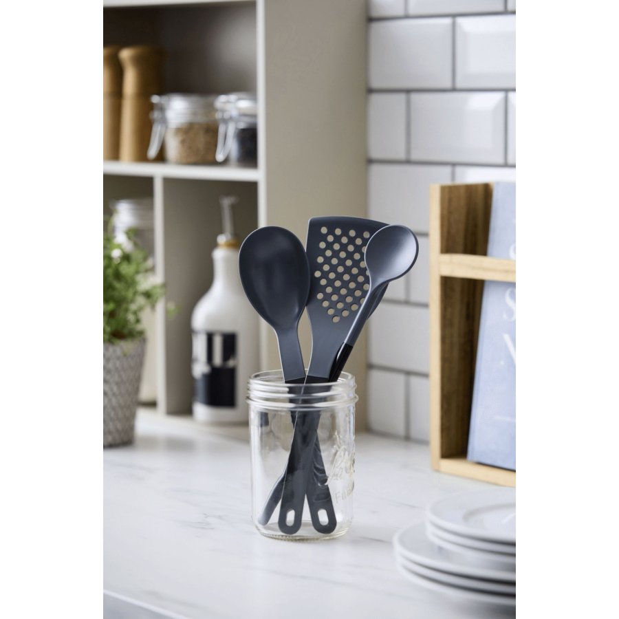 Rosti Optima K�chenutensilien-Set 1 3er Set, Schwarz