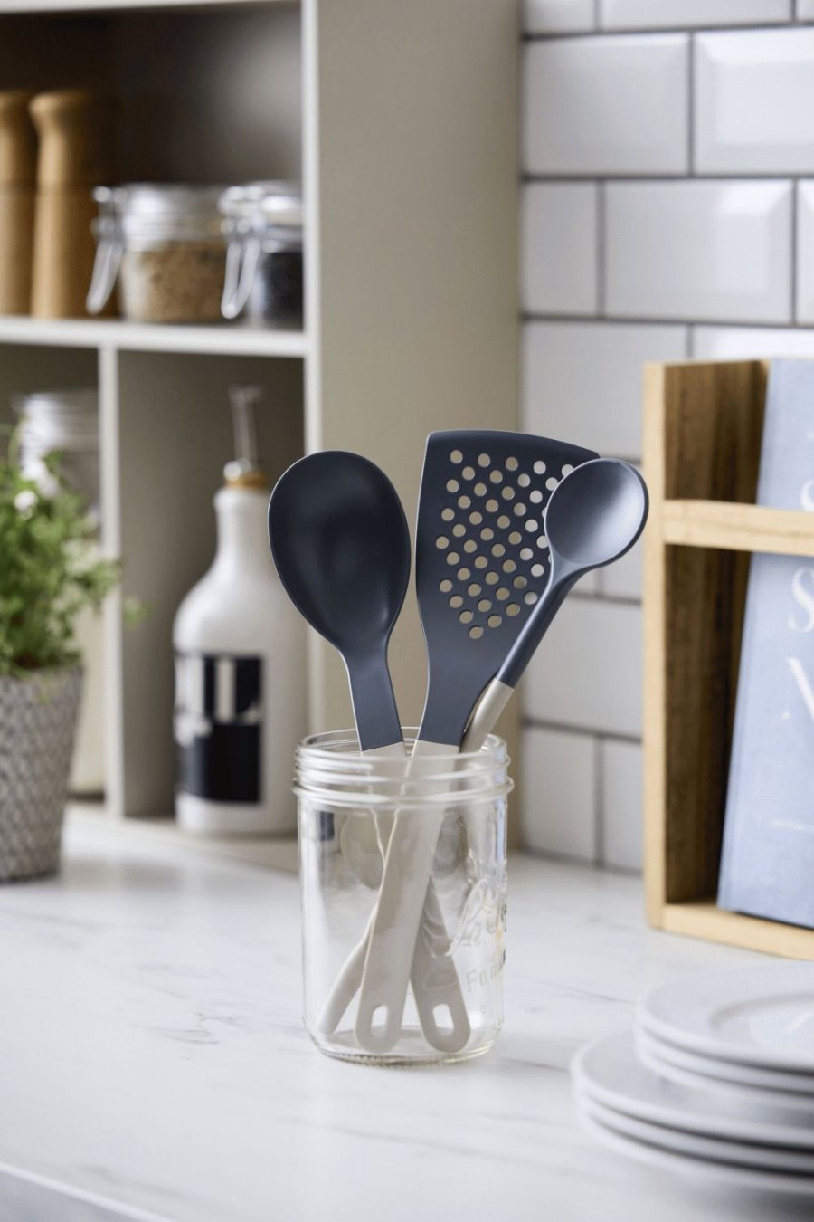 Rosti Optima Kchenutensilien-Set 1 3er Set, Humus