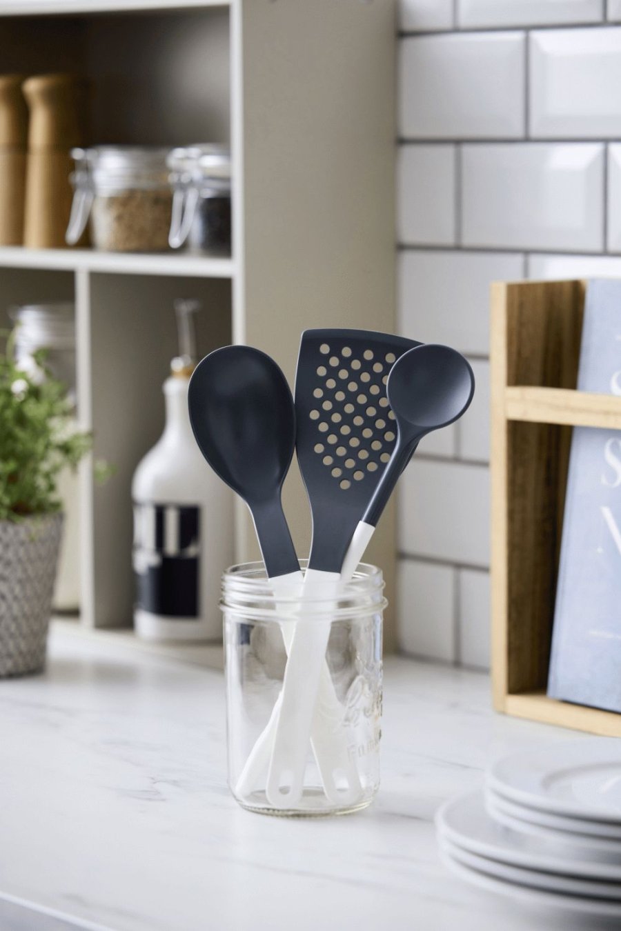 Rosti Optima K�chenutensilien-Set 1 3er Set, Wei�