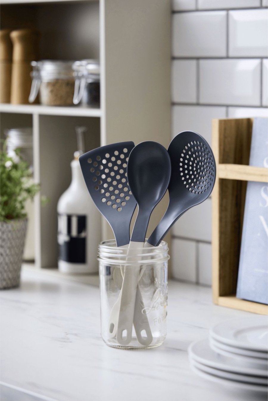 Rosti Optima K�chenutensilien 3er Set, Humus