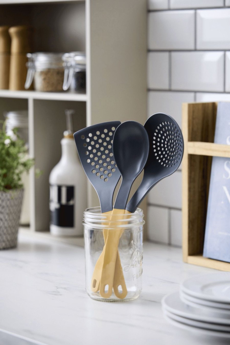 Rosti Optima K�chenutensilien 3er Set, Curry