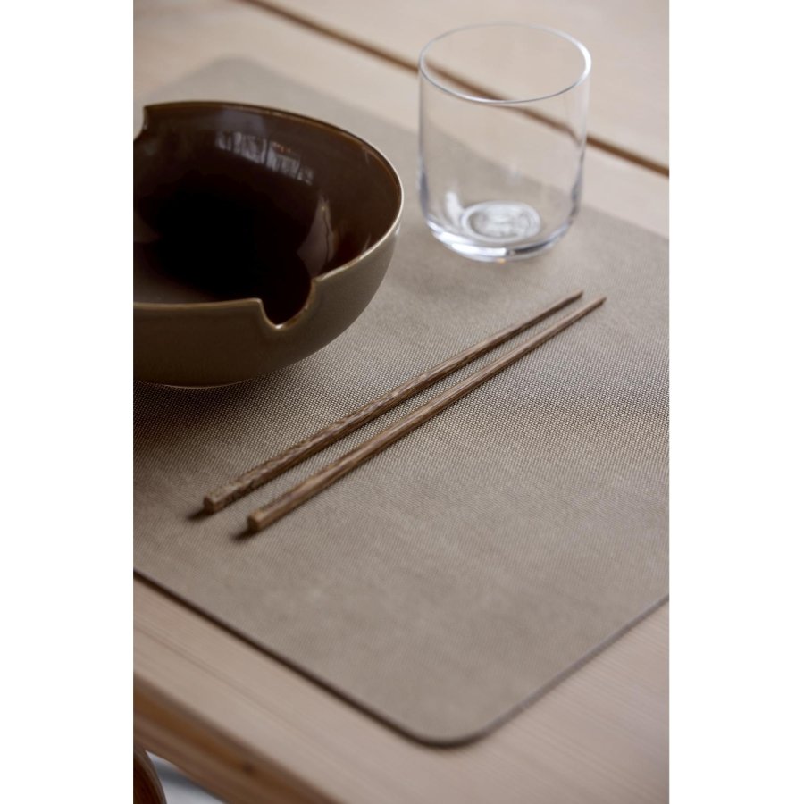 Villa Collection Shoku Dkkeserviet 4 stk. 46x35 cm, Soft Beige