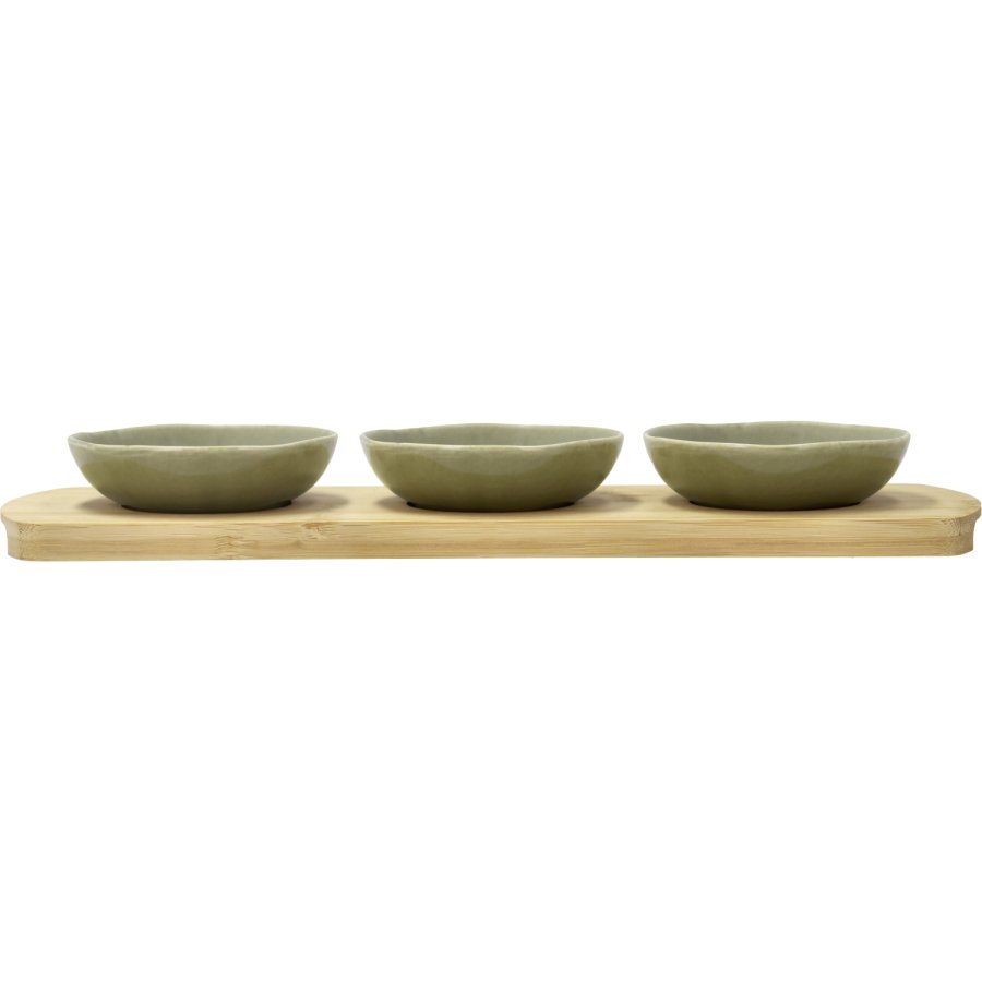 Villa Collection Shoku Bakke m. 3 Skle, Pure Green