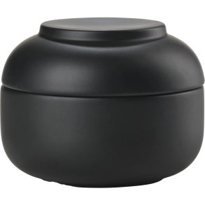 Zone Denmark Sensu Glas mit Deckel 10 cm, Schwarz