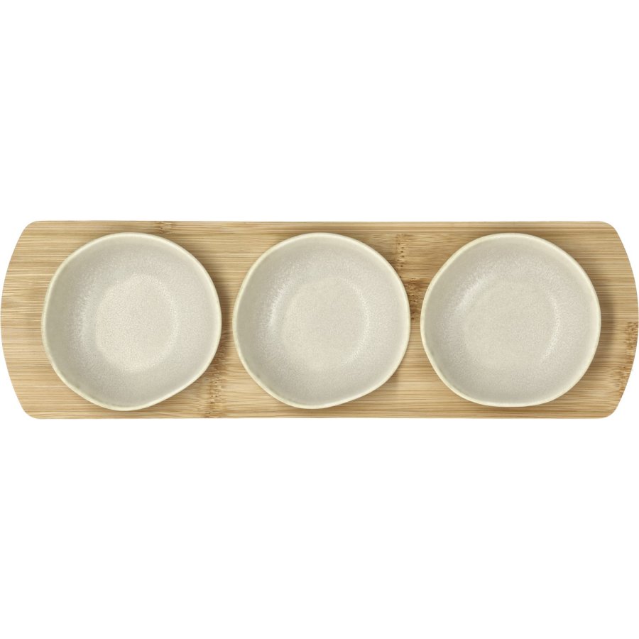 Villa Collection Shoku Bakke m. 3 Skle, Soft Beige