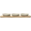 Villa Collection Shoku Bakke m. 3 Skle, Soft Beige