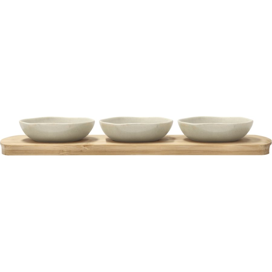 Villa Collection Shoku Bakke m. 3 Skle, Soft Beige