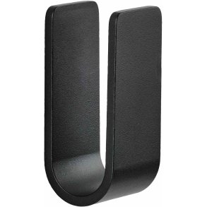 Zone Denmark Ume Kleiderhaken 8 cm, Schwarz