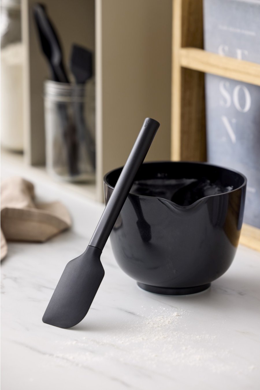 Rosti Emma Teigschaber 25,2 cm, Schwarz
