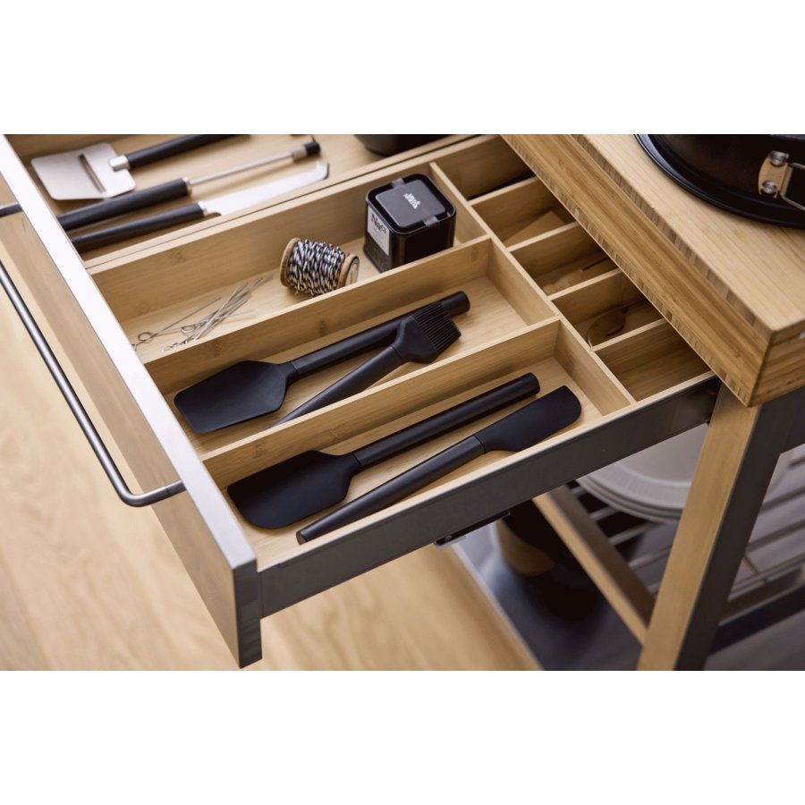 Rosti Emma Teigschaber schmal 25,2 cm, Schwarz