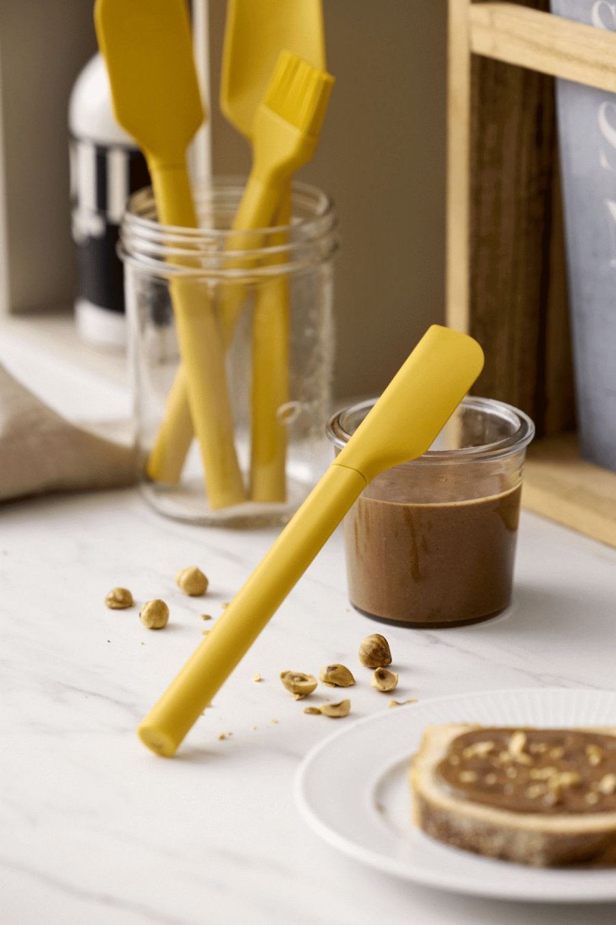 Rosti Emma Teigschaber schmal 25,2 cm, Curry