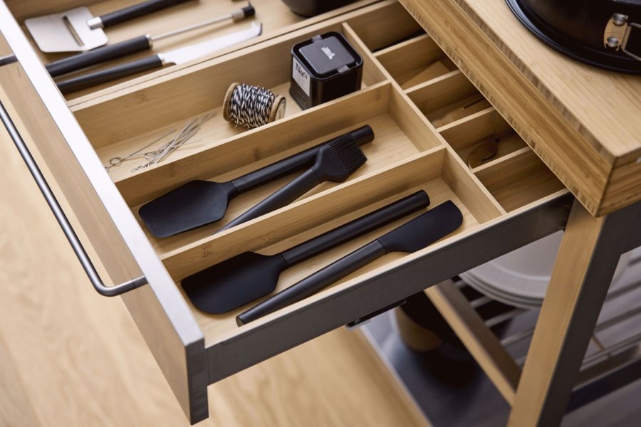 Rosti Emma Teigschaber 25,2 cm, Schwarz