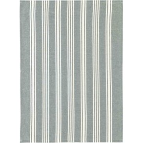 Bastian Eco Stripe Recycle Viskestykke 50x70 cm, Green Bay