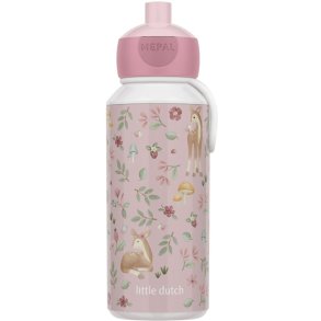 Mepal Popup Campus Trinkflasche 400 ml, Fairy Garden