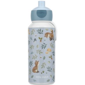 Mepal Popup Campus Trinkflasche 400 ml, Forest Friends