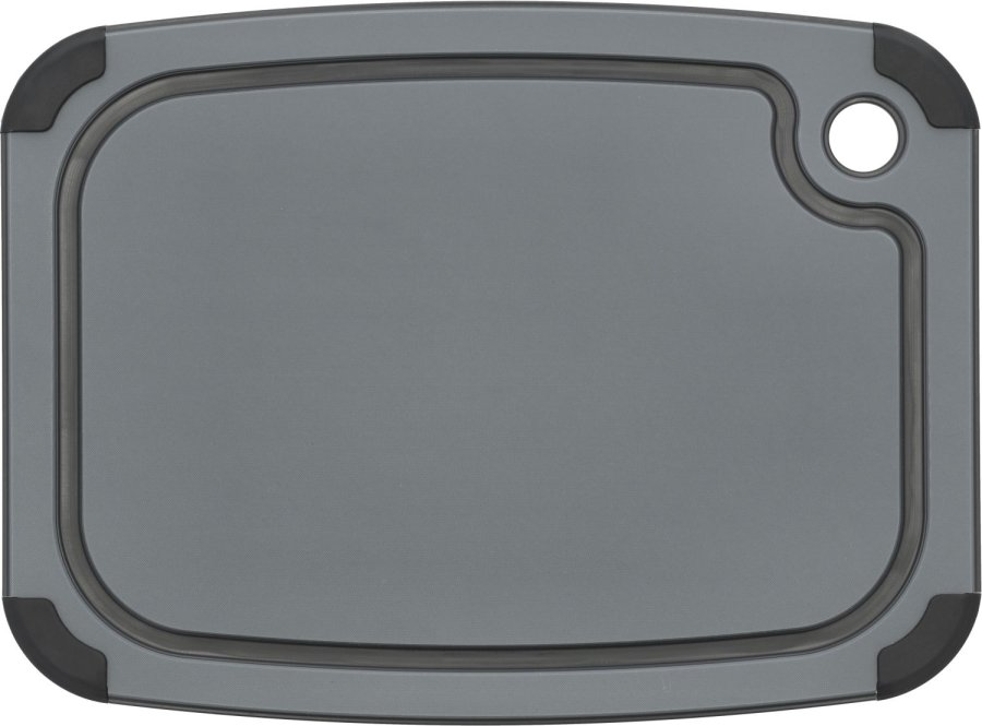 Pillivuyt Gourmet Schneidebrett 37x27,5 cm, Dunkelgrau