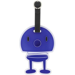 Hoptimist Koffer-Etikett 10,5 cm, Blau
