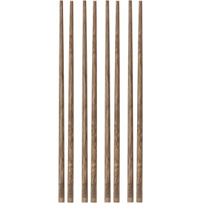 Villa Collection Shoku Essstbchen 4er Set 23,5 cm, Wengebaum