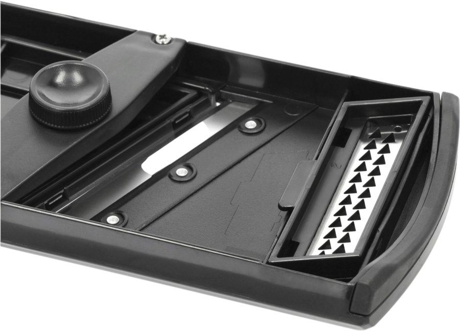 HOLM Mandolineneisen, Schwarz/Stahl