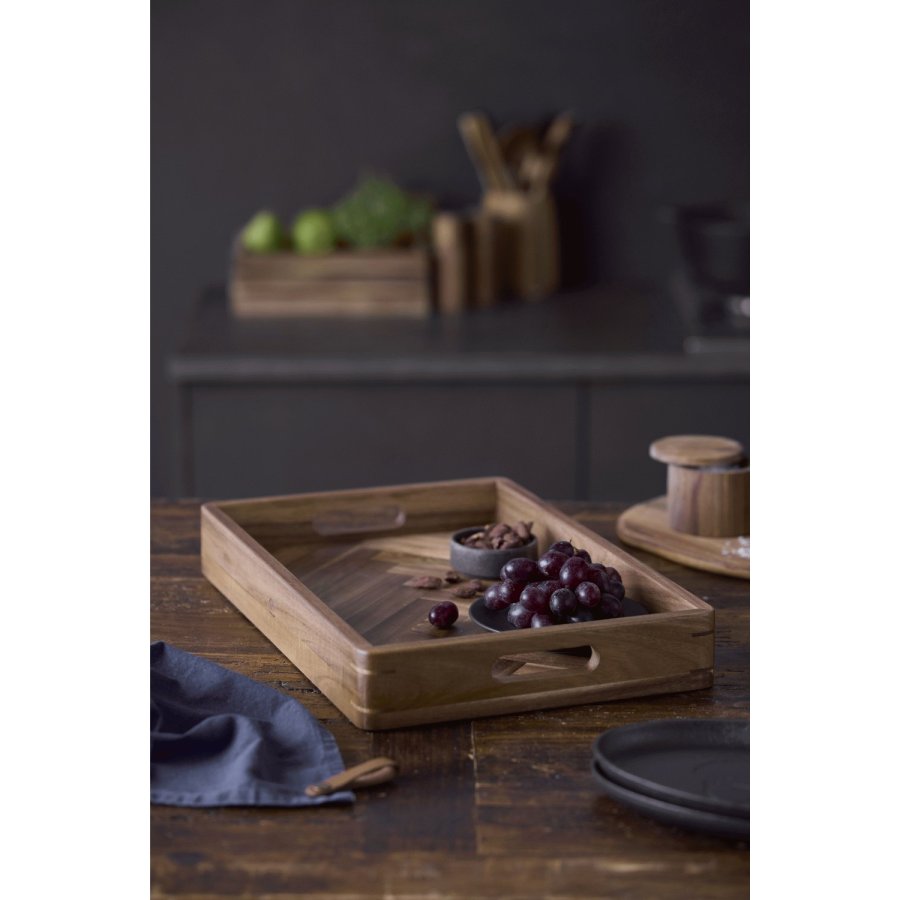 HOLM Serviertablett 30,5x45,7 cm, Akazie