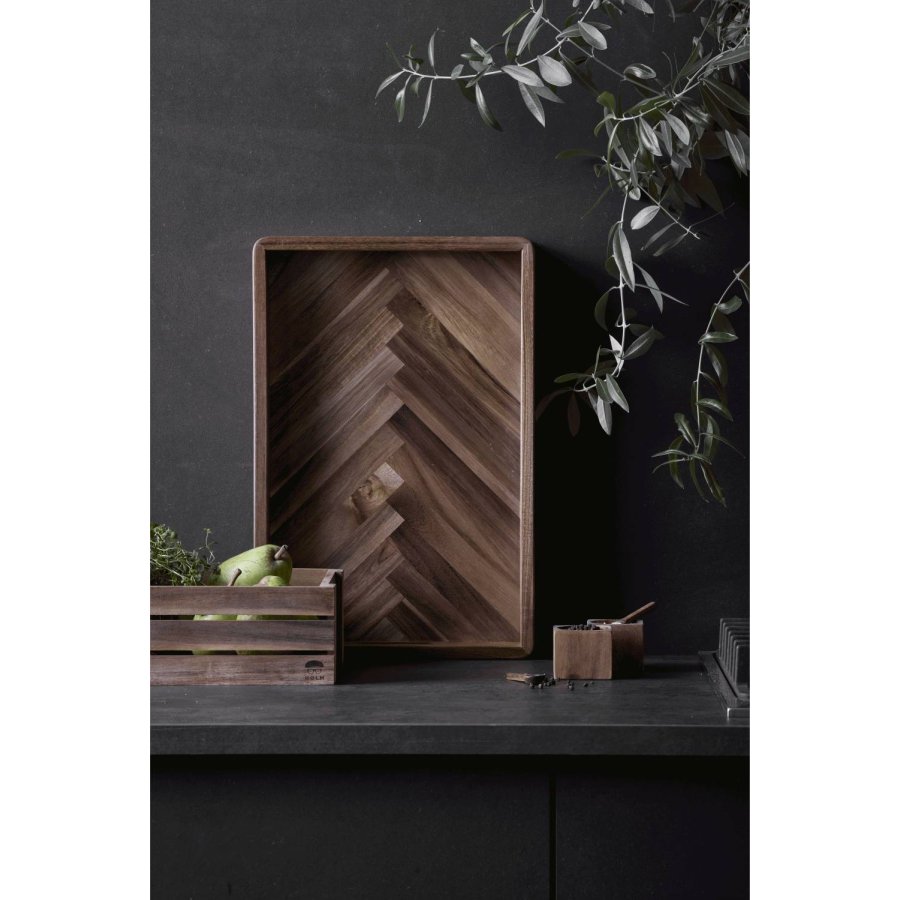 HOLM Serviertablett 30,5x45,7 cm, Akazie