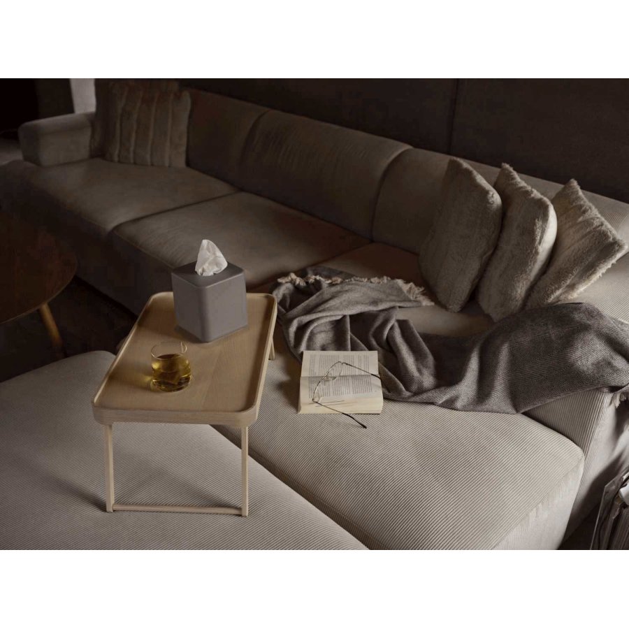 Zone Denmark Ume Serviettenbox 15x13 cm, Taupe