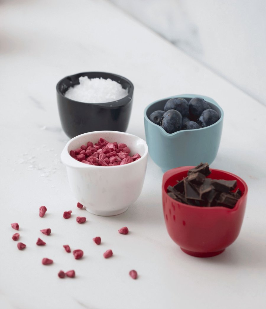 Rosti Margrethe Minikom 6 stuks 25 ml, Wit