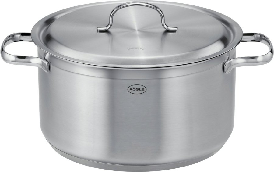 Rsle PureElements Topfset mit Deckel 7-teilig, Stahl