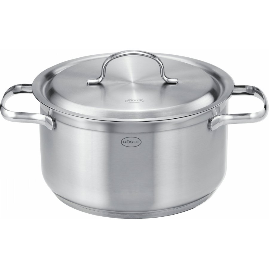 Rsle PureElements Topfset mit Deckel 7-teilig, Stahl